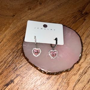 Heart Earrings NWT
